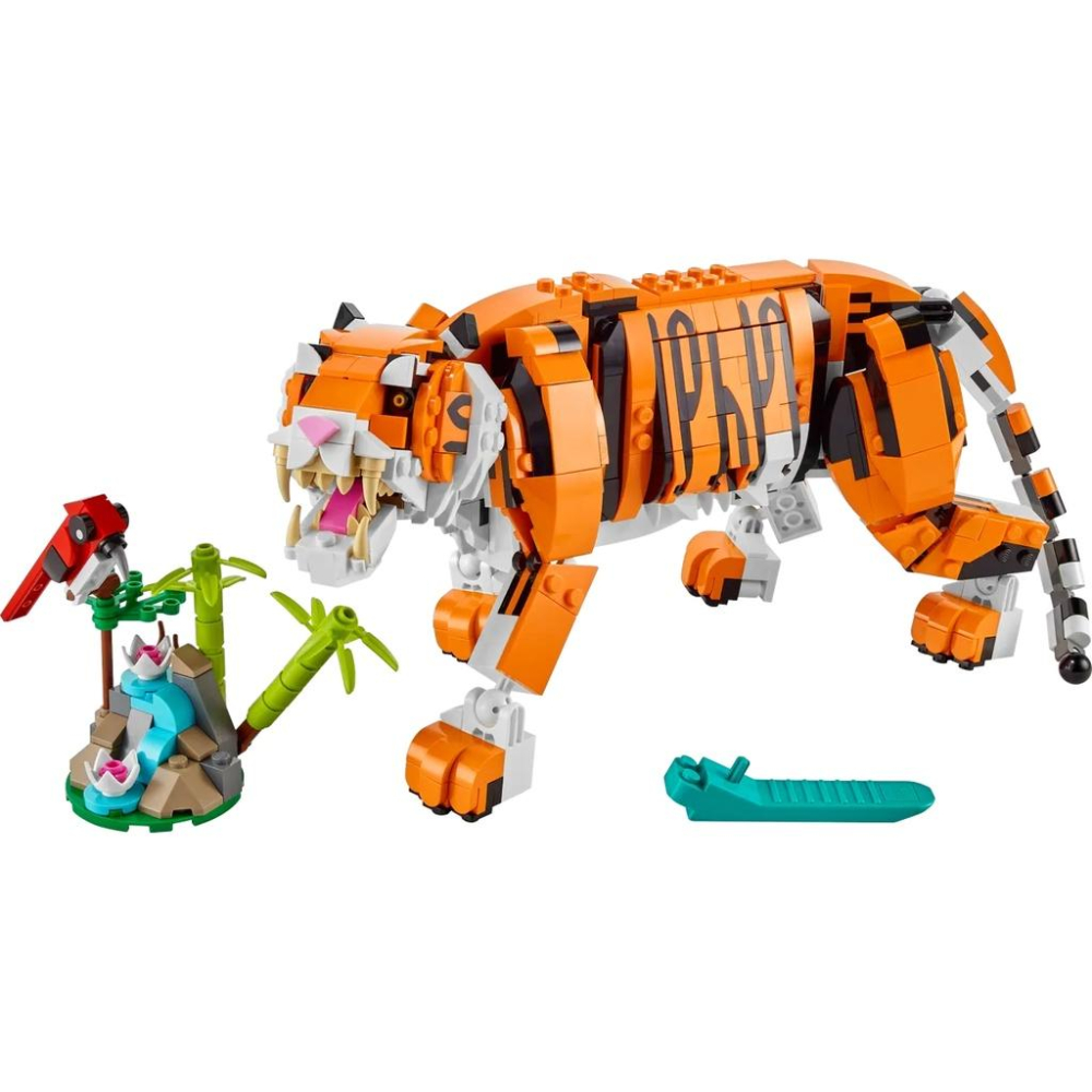 【樂GO】樂高 LEGO 31129 猛虎 3合1系列 積木 玩具 盒組 禮物 生日禮物 樂高正版 全新未拆-細節圖3