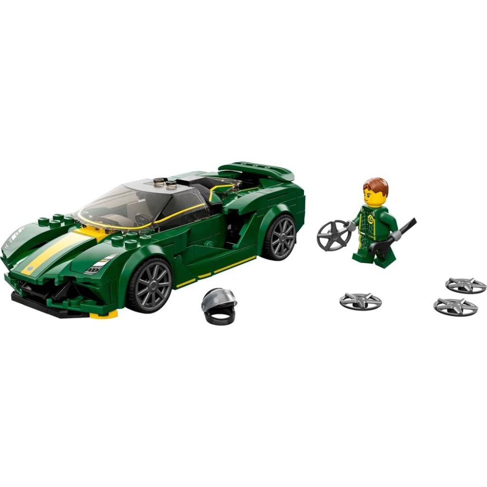 【樂GO】樂高 LEGO 76907 Lotus Evija 蓮花 speed 盒組 積木 玩具 禮物 樂高正版全新-細節圖3