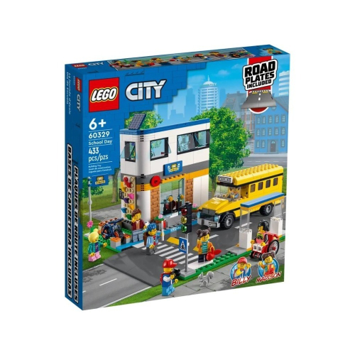 【樂GO】樂高 LEGO 60329 上學日校車 城市系列 積木 盒組 玩具 禮物 生日禮物 樂高正版 全新未拆