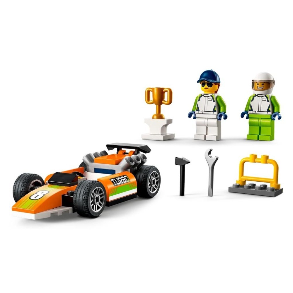 【樂GO】樂高 LEGO 60322 賽車 賽車手 城市系列 積木 盒組 玩具 禮物 生日禮物 樂高正版 全新未拆-細節圖3