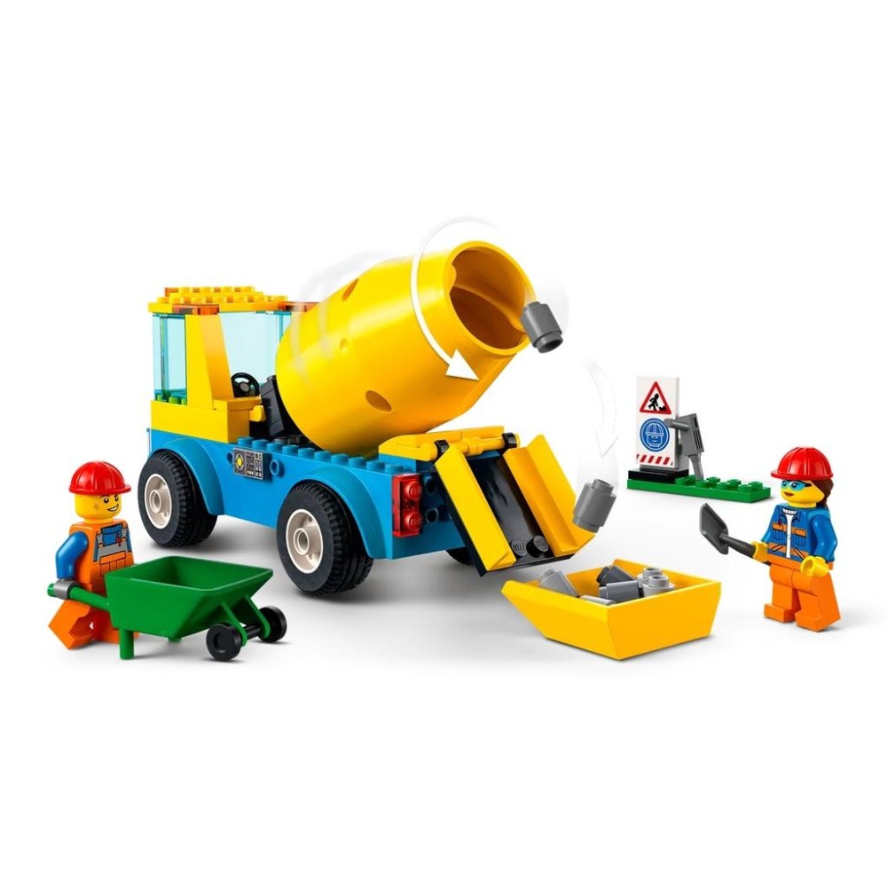 【樂GO】樂高 LEGO 60325 混凝土攪拌車 城市系列 積木 盒組 玩具 禮物 生日禮物 樂高正版 全新未拆-細節圖4