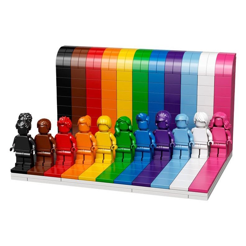 【樂GO】現貨 樂高 LEGO 40516 彩虹人 Everyone Is Awesome 彩虹人偶 樂高正版-細節圖3