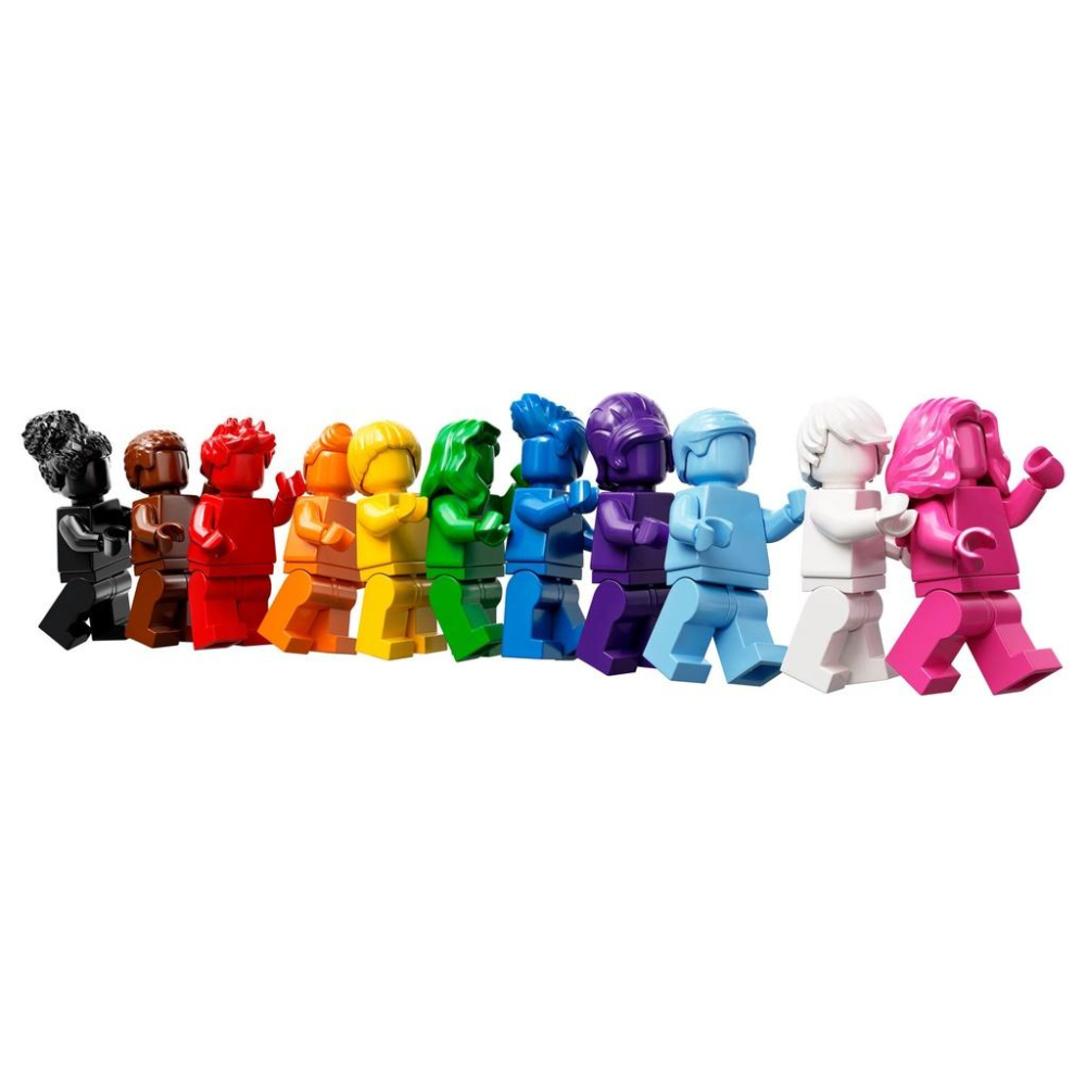 【樂GO】現貨 樂高 LEGO 40516 彩虹人 Everyone Is Awesome 彩虹人偶 樂高正版-細節圖4