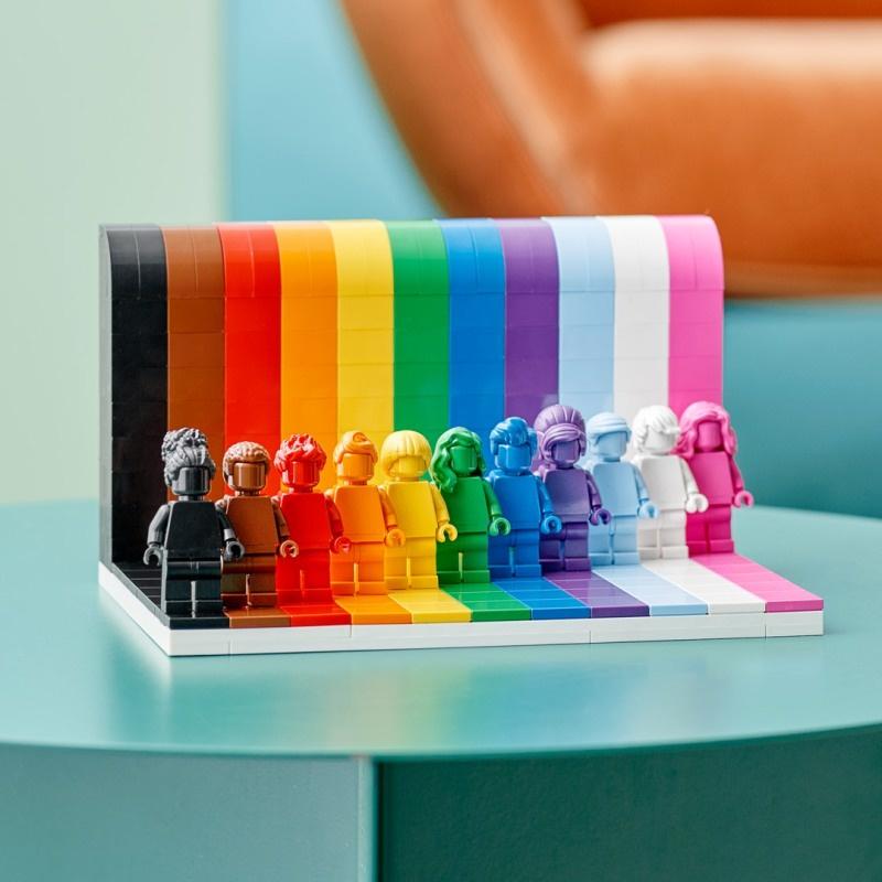 【樂GO】現貨 樂高 LEGO 40516 彩虹人 Everyone Is Awesome 彩虹人偶 樂高正版-細節圖6