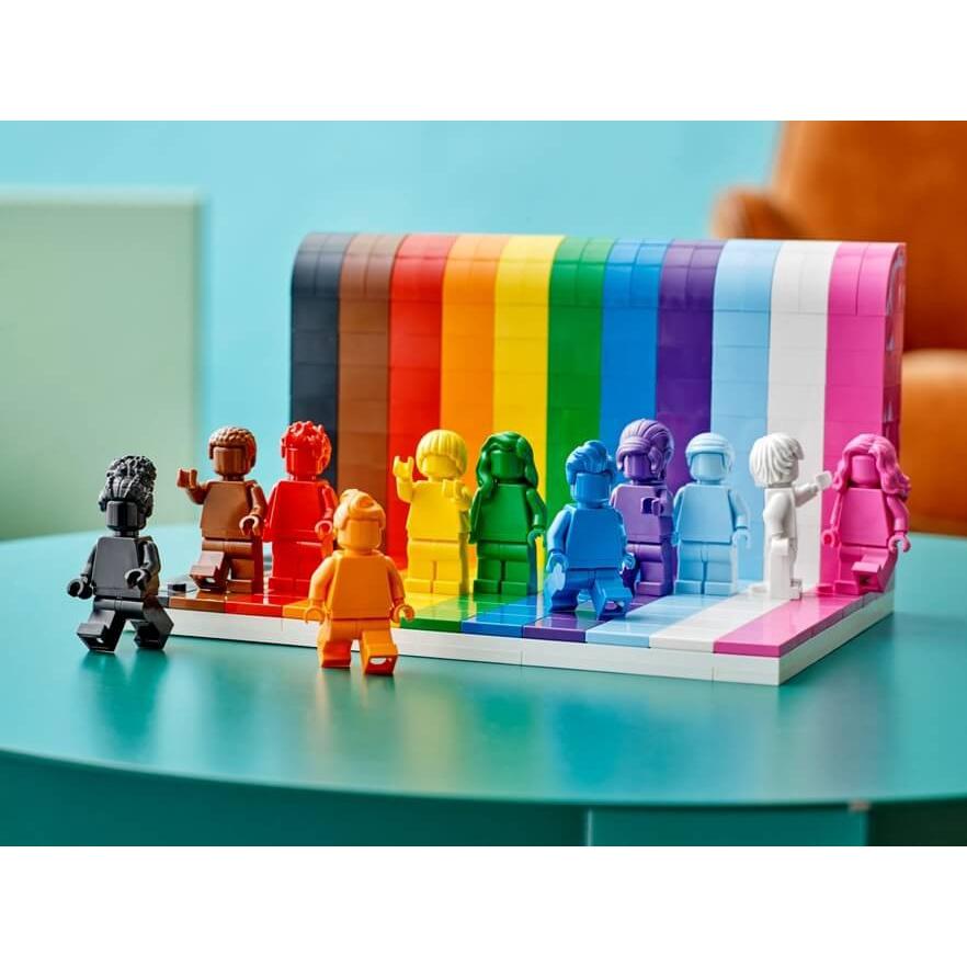 【樂GO】現貨 樂高 LEGO 40516 彩虹人 Everyone Is Awesome 彩虹人偶 樂高正版-細節圖7
