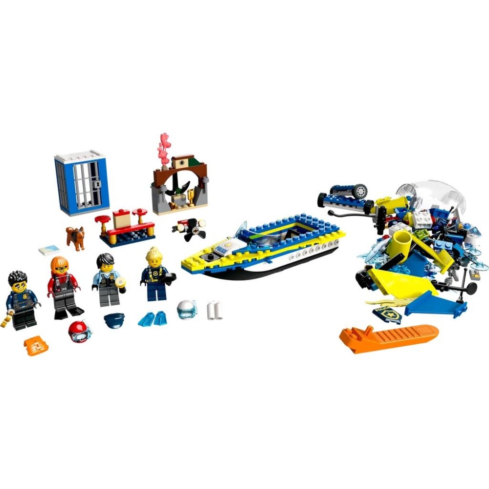 【樂GO】樂高 LEGO 60355 水上警察偵察任務 城市 積木 盒組 玩具 禮物 生日禮物 正版樂高 全新未拆-細節圖4