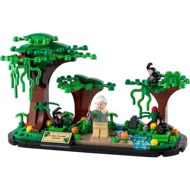 【樂GO】樂高 LEGO 40530 Jane Goodall Tribute 致敬 珍・古德黑猩猩之母 樂高正版-細節圖3