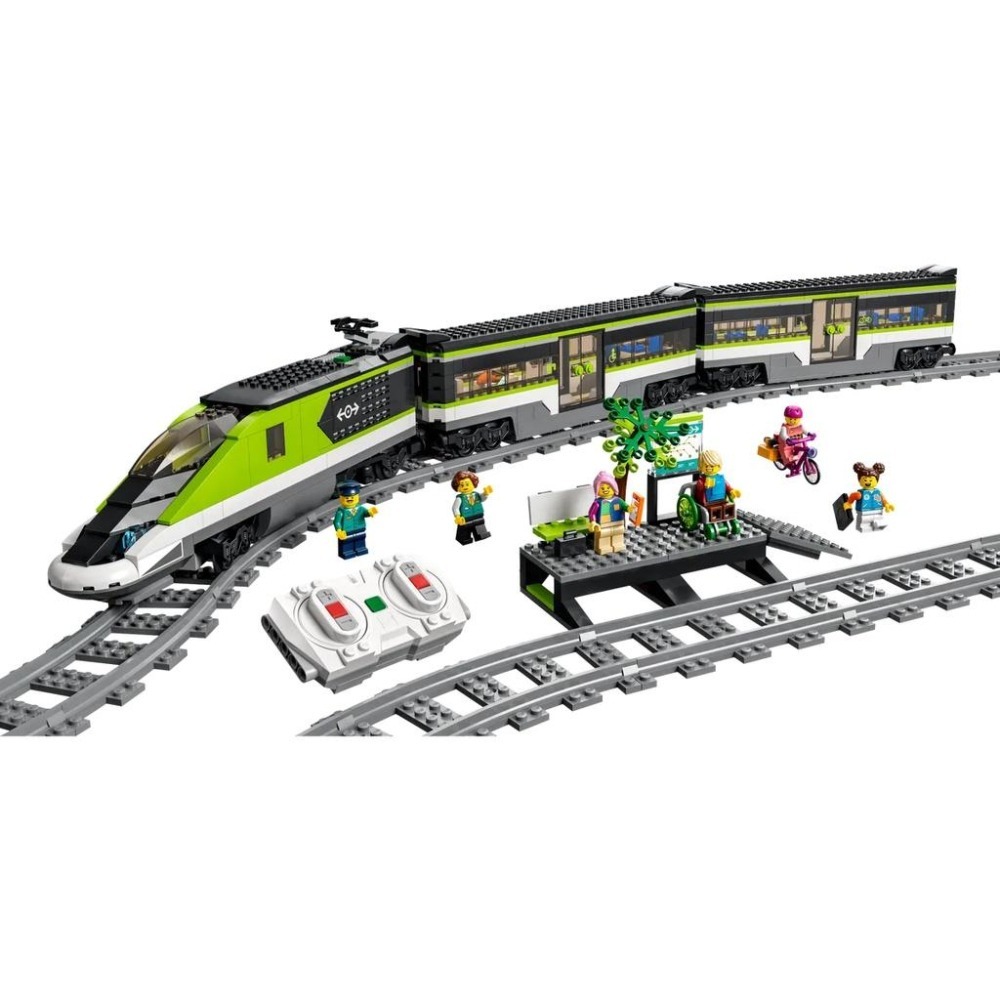 【樂GO】樂高 LEGO 60337 特快客運列車 電車 遙控 火車 積木 盒組 玩具 禮物 生日禮物 正版樂高全新-細節圖5