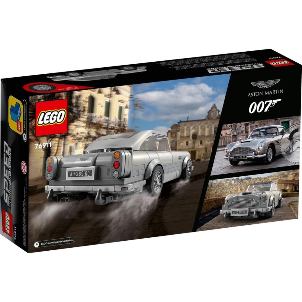 【樂GO】樂高 LEGO 76911 極速賽車 007 Aston Martin speed 跑車 玩具 積木 樂高正版-細節圖2