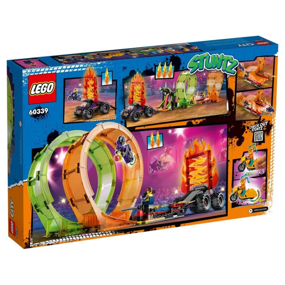 【樂GO】特價 樂高 LEGO 60339 雙重環形跑道競技場 城市 積木 盒組 玩具 禮物 生日禮物 正版樂高全新-細節圖2
