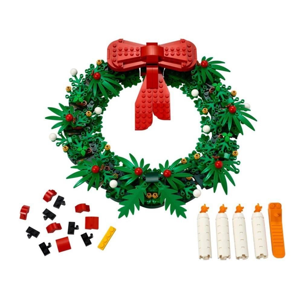 【樂GO】現貨 樂高 LEGO 40426 聖誕花圈 2合1 樂高花圈 聖誕節 聖誕禮物 交換禮物 裝飾品 樂高正版-細節圖3
