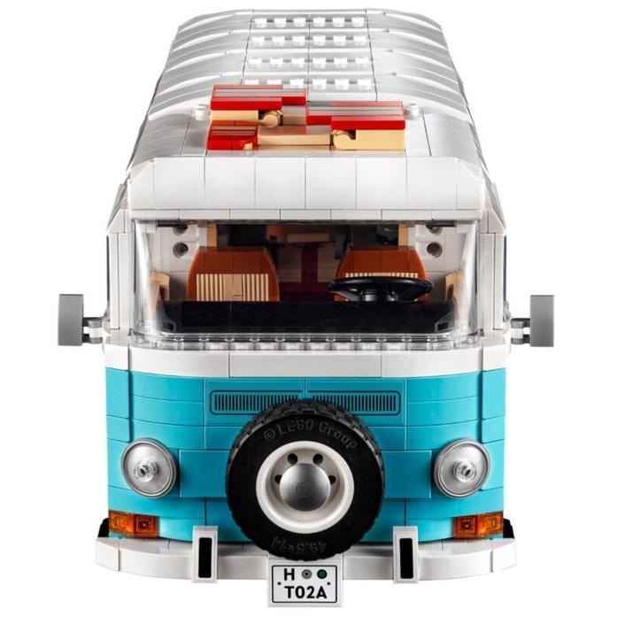 【樂GO】絕版樂高 LEGO 10279 福斯T2 露營車 旅行車 玩具 禮物 生日禮物 收藏 車子 樂高正版全新-細節圖5