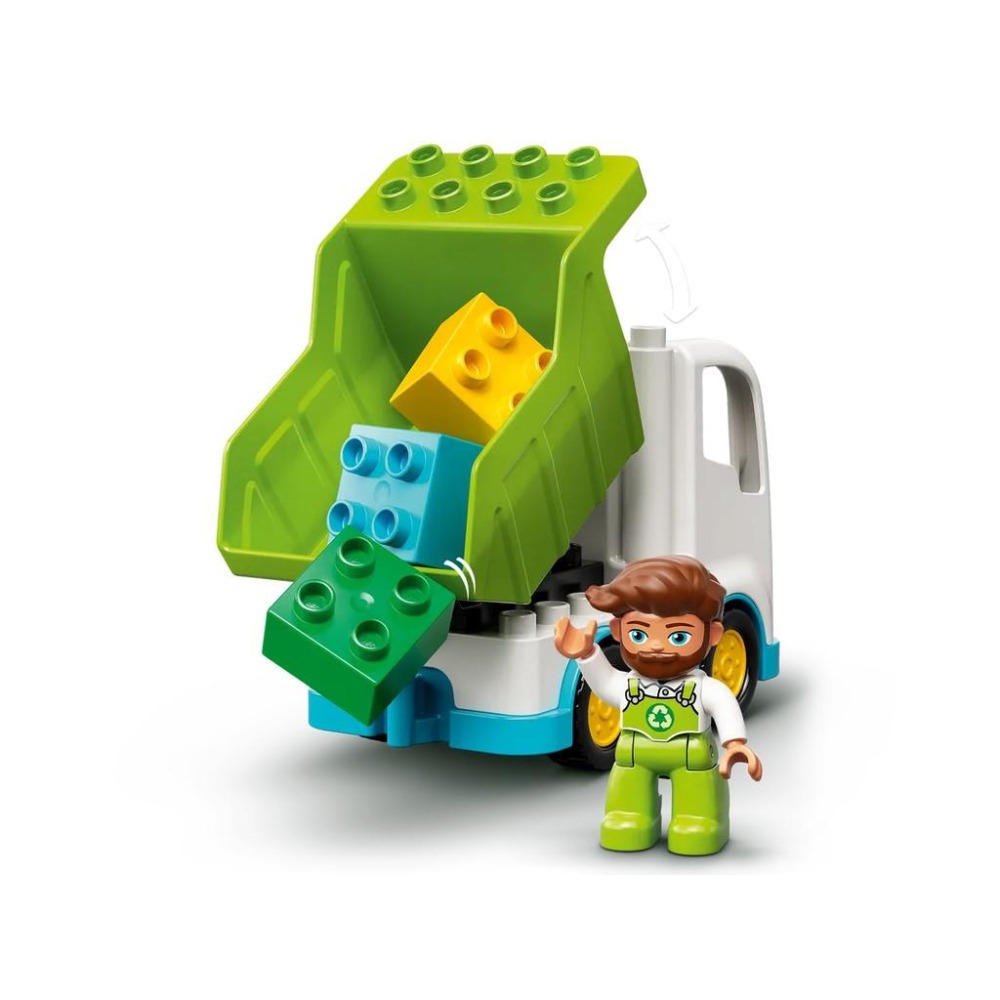 【樂GO】樂高 LEGO 10945 資源回收垃圾車 車子 DUPLO 得寶 德寶 玩具 盒組 寶寶 禮物 正版全新-細節圖6