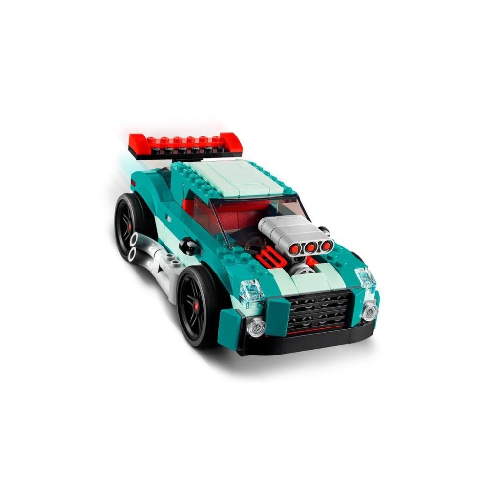 【樂GO】樂高 LEGO 31127 街頭賽車 車子 跑車 三合一 積木 玩具 禮物 生日禮物 樂高正版 全新未拆-細節圖3