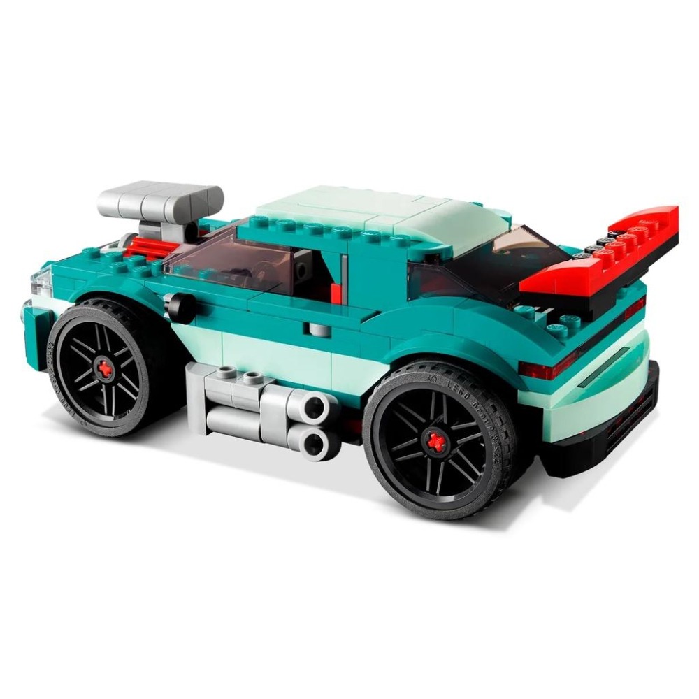 【樂GO】樂高 LEGO 31127 街頭賽車 車子 跑車 三合一 積木 玩具 禮物 生日禮物 樂高正版 全新未拆-細節圖5