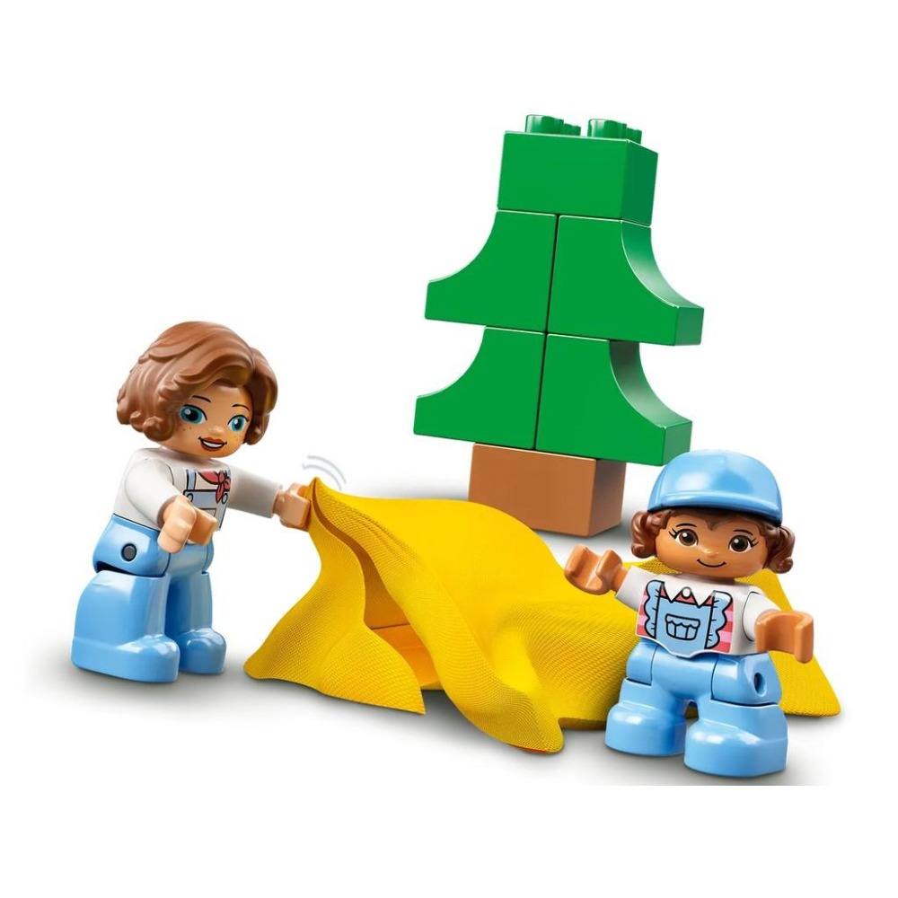 【樂GO】樂高 得寶 LEGO 10946 家庭號冒險露營車 車子 露營 家家酒 野餐 大顆粒積木 玩具 樂高正版全新-細節圖5