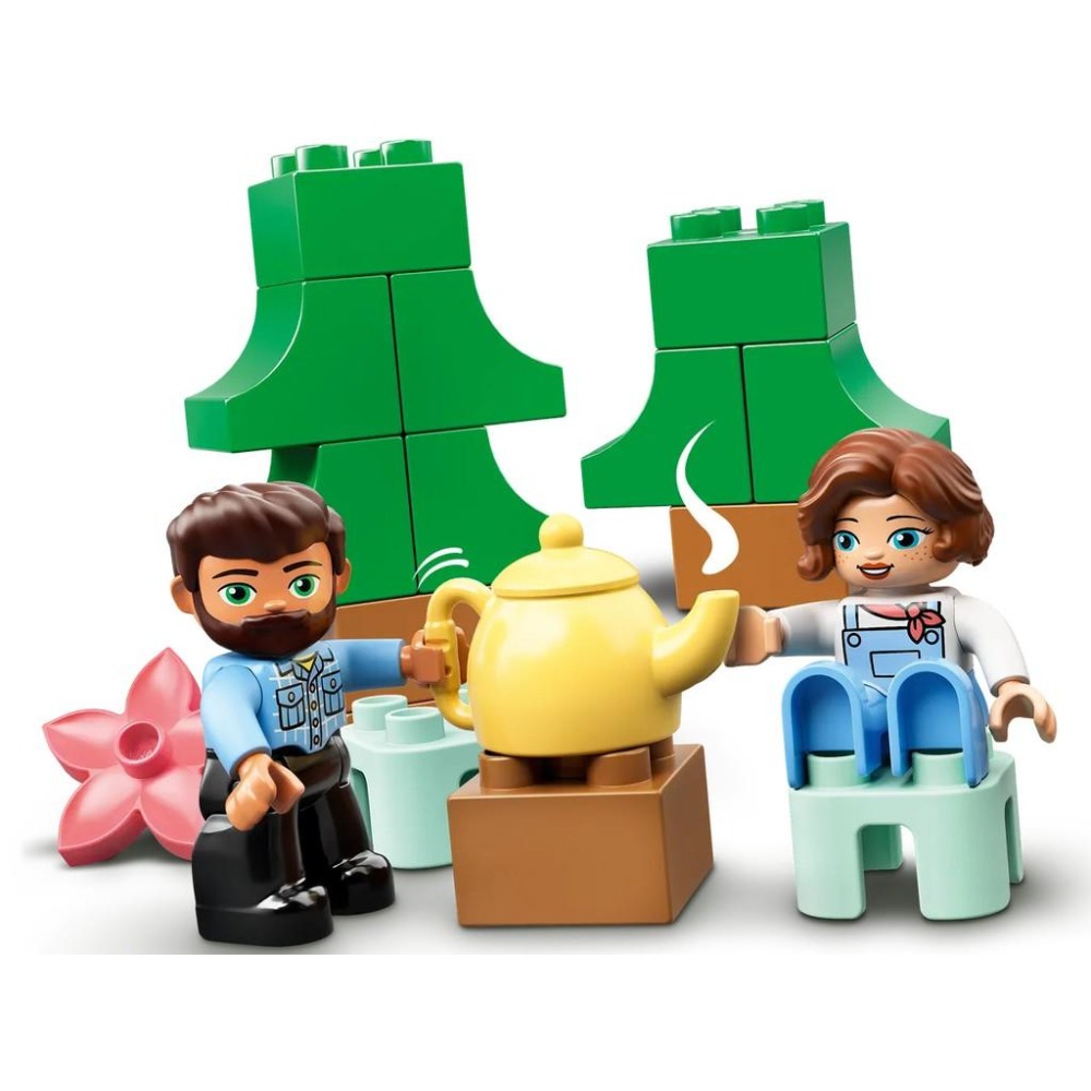 【樂GO】樂高 得寶 LEGO 10946 家庭號冒險露營車 車子 露營 家家酒 野餐 大顆粒積木 玩具 樂高正版全新-細節圖6