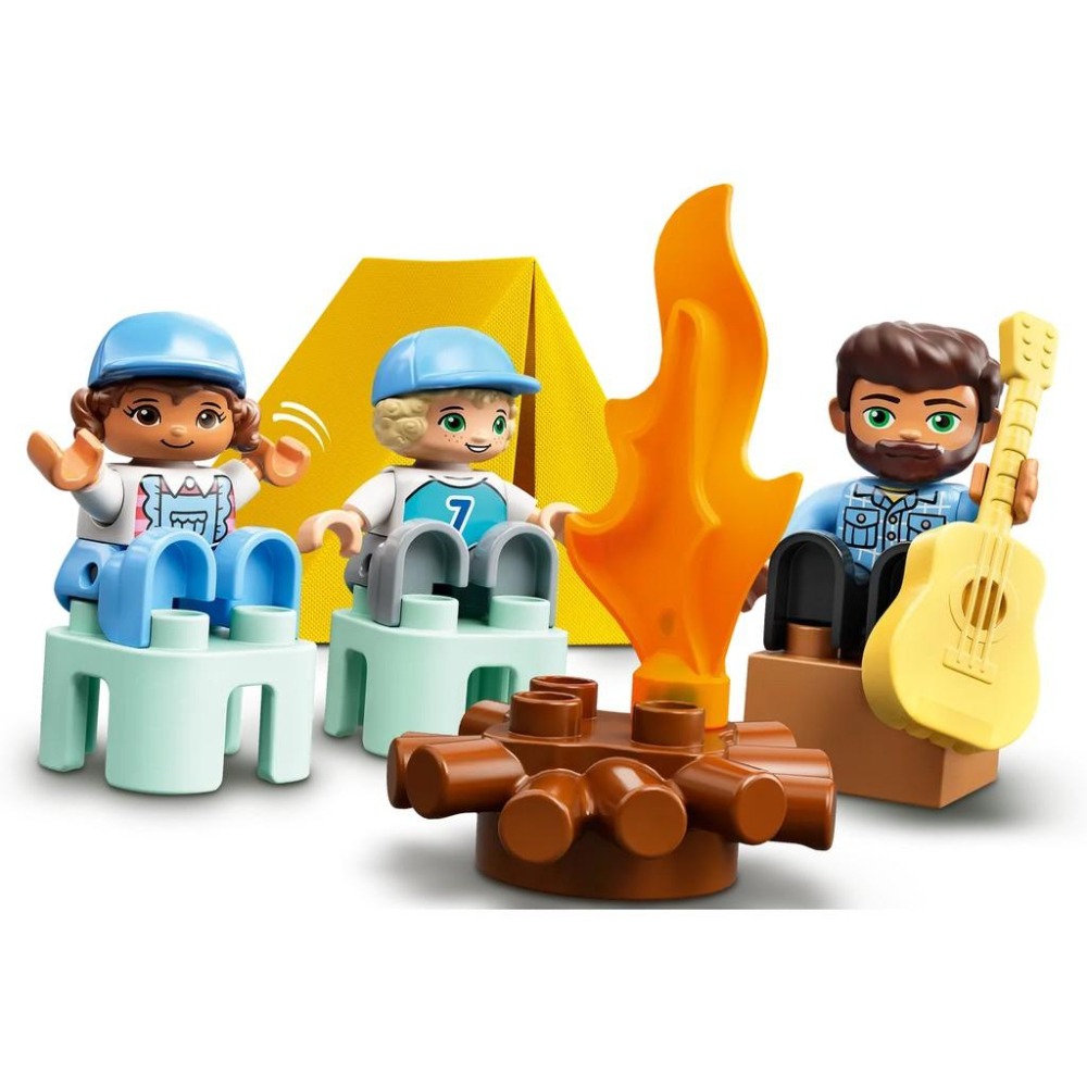 【樂GO】樂高 得寶 LEGO 10946 家庭號冒險露營車 車子 露營 家家酒 野餐 大顆粒積木 玩具 樂高正版全新-細節圖7