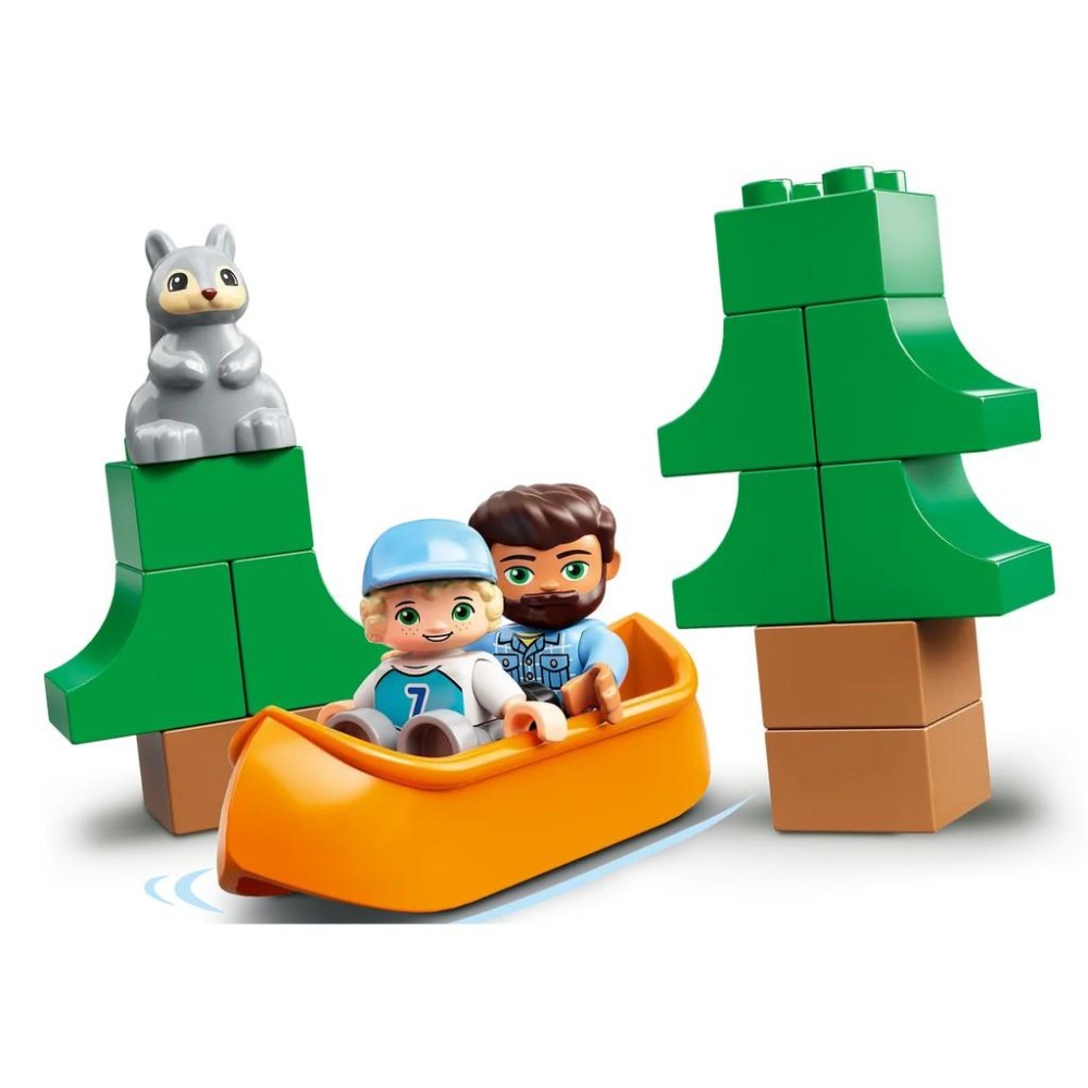 【樂GO】樂高 得寶 LEGO 10946 家庭號冒險露營車 車子 露營 家家酒 野餐 大顆粒積木 玩具 樂高正版全新-細節圖8
