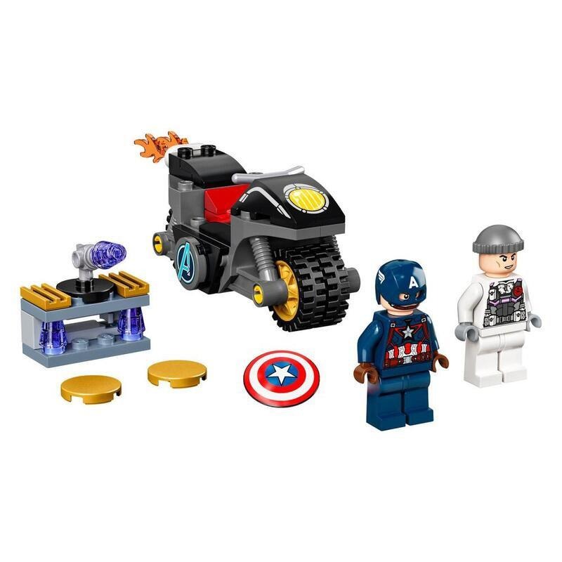 【樂GO】樂高 LEGO 76189 美國隊長與九頭蛇對峙 摩托車 超級英雄系列 積木 人偶 盒組 禮物 原廠正版全新-細節圖3