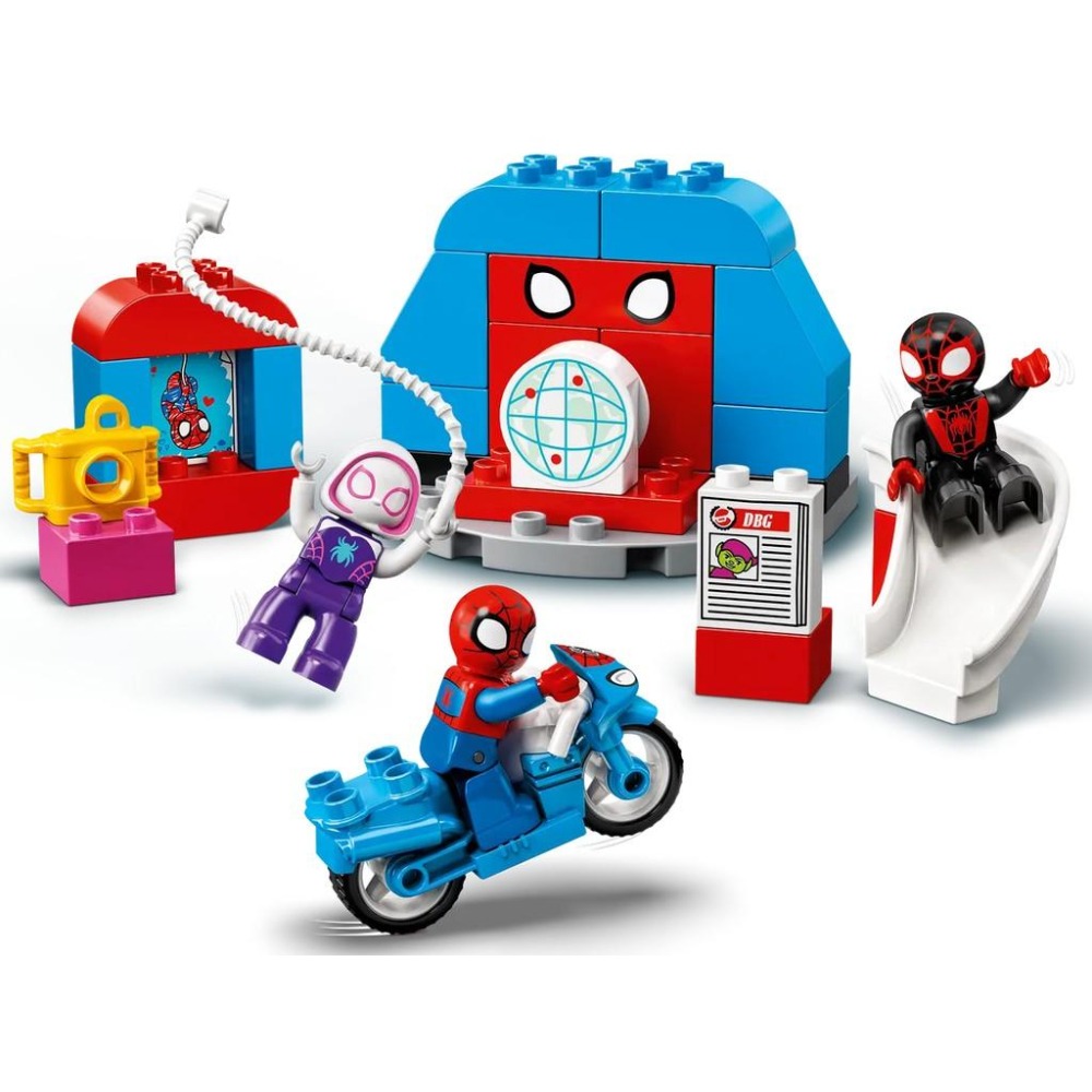 【樂GO】樂高 LEGO 10940 蜘蛛人總部 蜘蛛人 DUPLO 得寶 德寶 玩具 積木 盒組 寶寶 禮物 正版全新-細節圖5