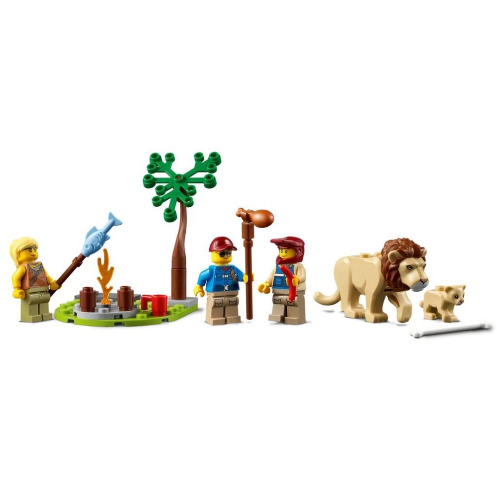 【樂GO】樂高 LEGO 60301 野生動物救援越野車 車子 CITY 城市系列 積木 盒組 禮物 原廠正版 全新未-細節圖4