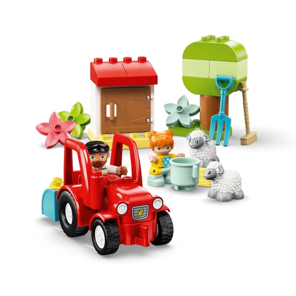 【樂GO】樂高 LEGO 10950  Duplo 得寶 拖拉機 & 動物照護中心 樂高積木 大顆粒 正版-細節圖5