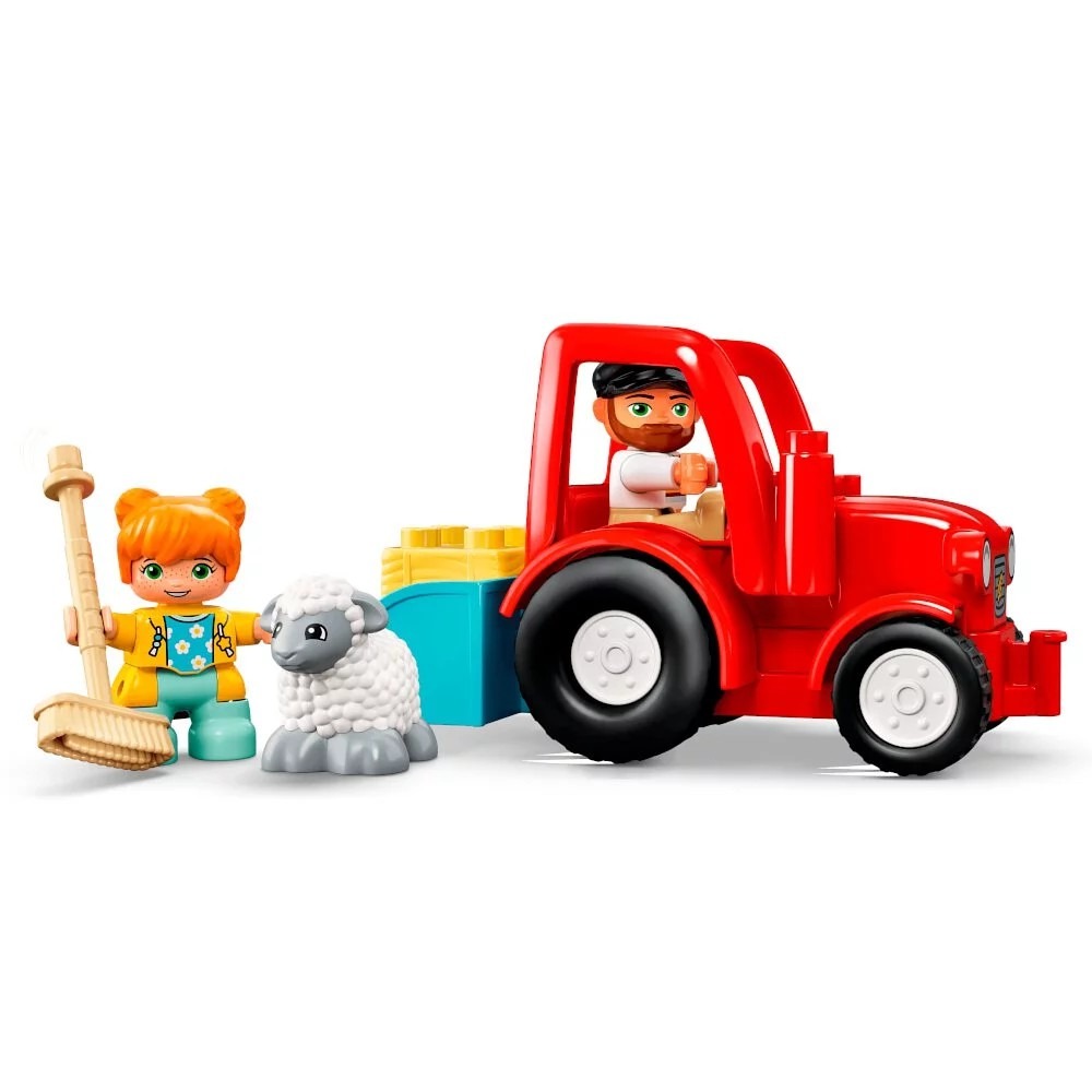 【樂GO】樂高 LEGO 10950  Duplo 得寶 拖拉機 & 動物照護中心 樂高積木 大顆粒 正版-細節圖6