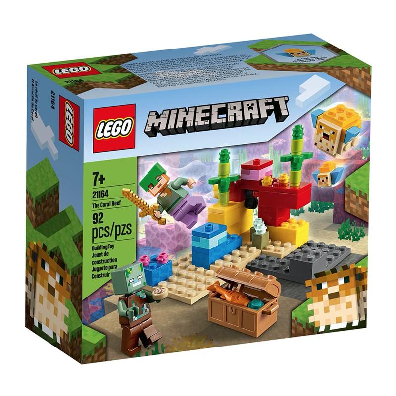 【樂GO】樂高 LEGO 21164 珊瑚礁 Minecraft 創世神 The Coral Reef 樂高 全新 正版-細節圖4
