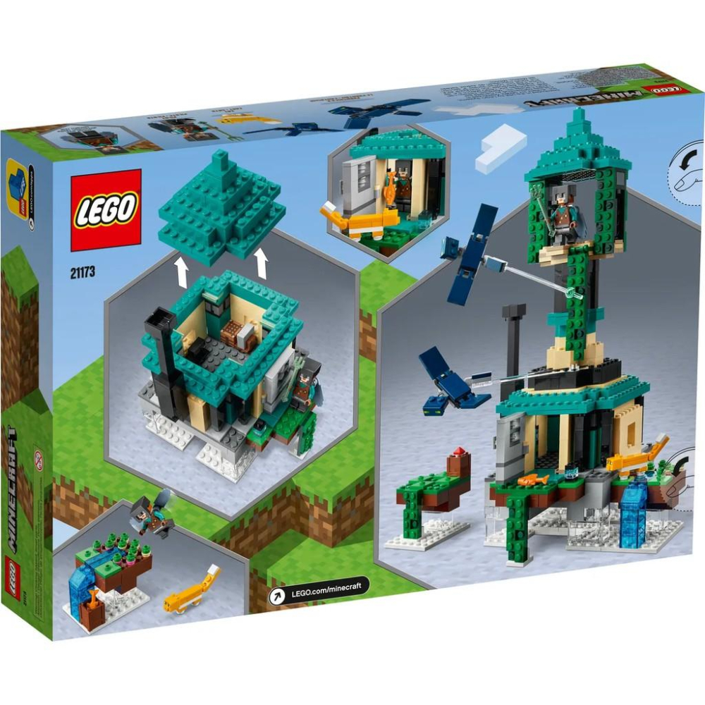 【樂GO】樂高 LEGO 21173 天空之塔 麥塊 Minecraft MC 積木 盒組 禮物 全新正版 全新未拆-細節圖2