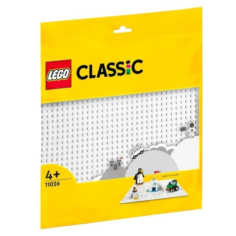 【樂GO】樂高 LEGO 11010 11026 白色底板 Classic 經典 32x32 約25公分 樂高正版全新-細節圖2