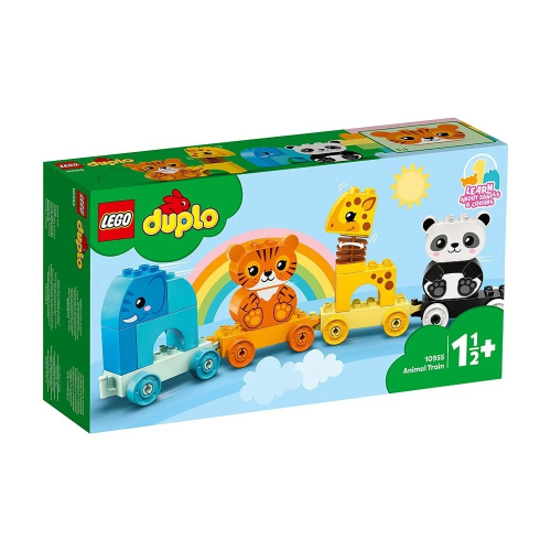 【樂GO】樂高 LEGO 得寶 10955 動物火車 火車 動物 熊貓 長頸鹿 大象 大顆粒積木 玩具 樂高正版全新