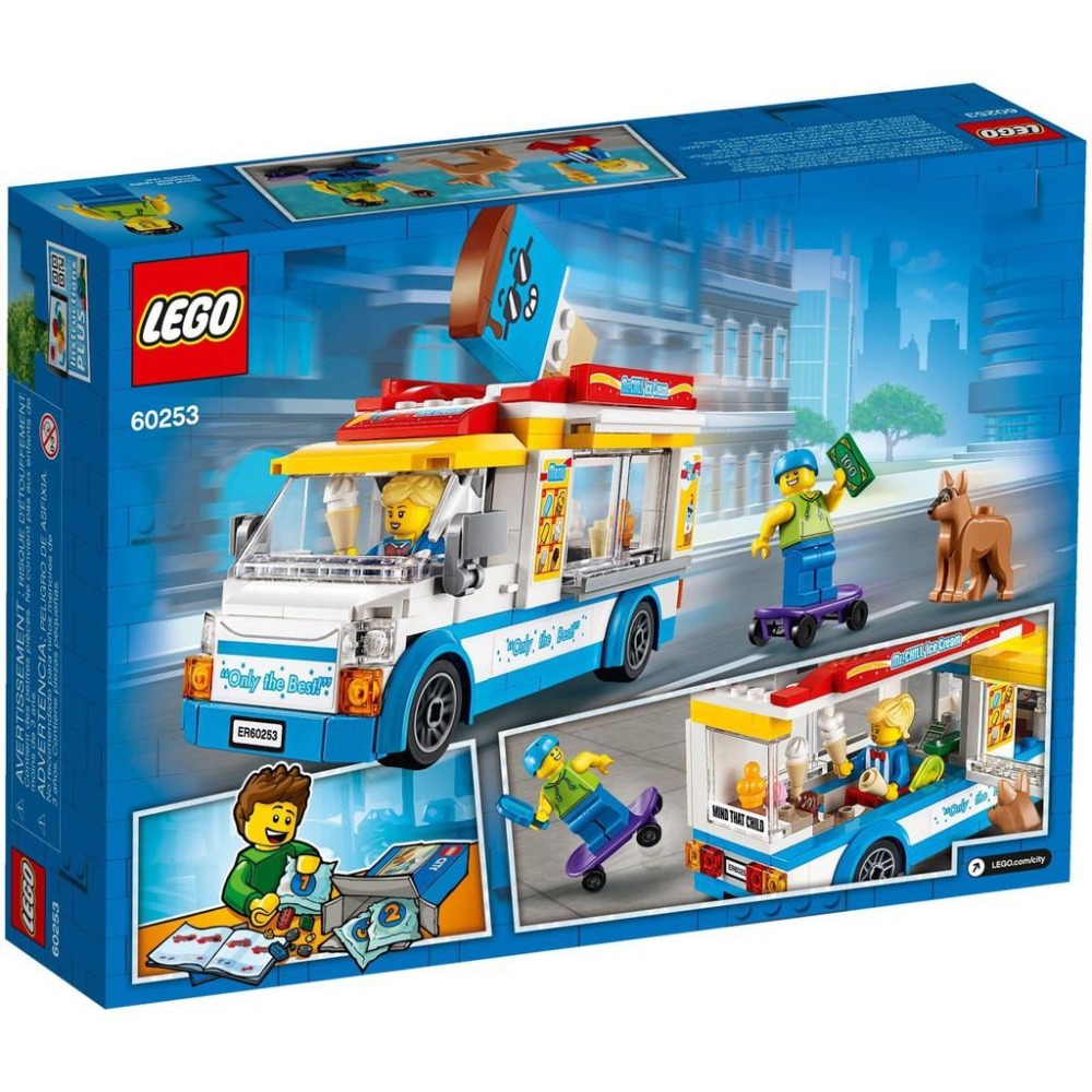 【樂GO】現貨 LEGO 樂高 60253 冰淇淋車 CITY 城市系列 生日禮物 原廠正版-細節圖2
