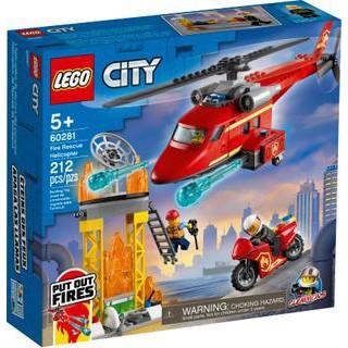 【樂GO】樂高 LEGO 60281 CITY系列 消防救援直升機 城市系列 樂高 全新 正版