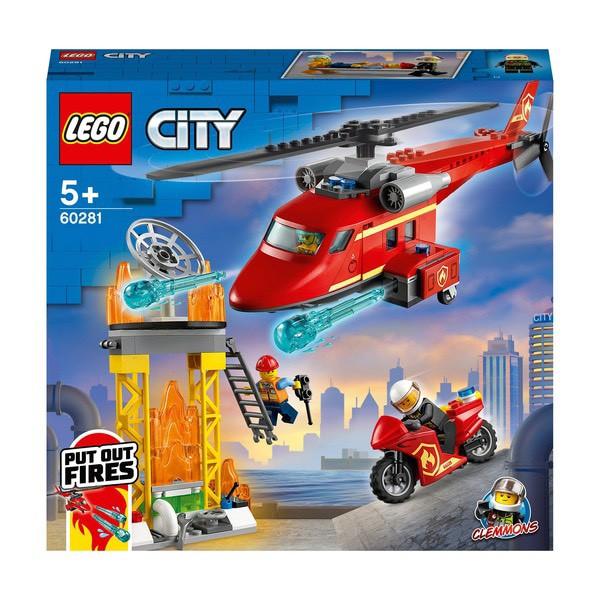 【樂GO】樂高 LEGO 60281 CITY系列 消防救援直升機 城市系列 樂高 全新 正版-細節圖2