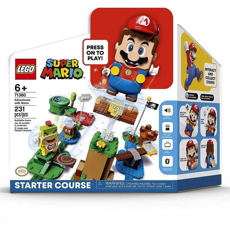 【樂GO】LEGO 樂高 71360 瑪利歐冒險主機 馬利歐 Mario 積木 盒組 禮物 玩具 全新未拆 原廠正版