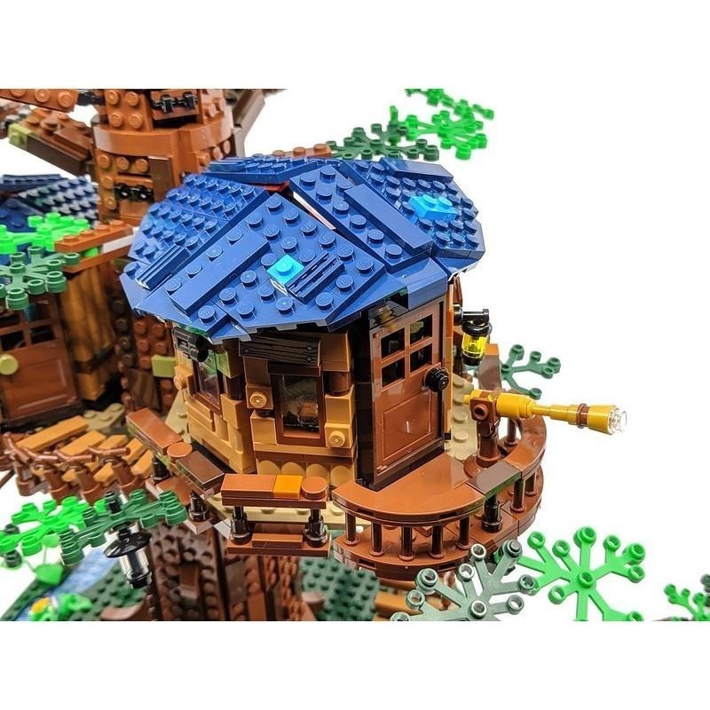 【樂GO】樂高 LEGO 21318 樹屋 IDEAS 含春秋兩季樹葉替換 玩具 收藏 禮物 生日禮物 樂高正版全新-細節圖6