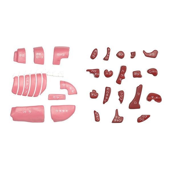 【樂GO】買一整頭豬 MEGAHOUSE 買一頭豬 黑毛豬 黑豬 黑豬肉 肉品 拼圖 立體拼圖 正版全新 禮物 玩具-細節圖6