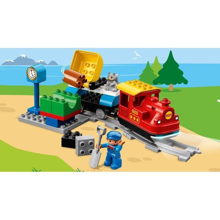 【樂GO】 LEGO 樂高 10874 得寶大顆粒 10874電動音效 蒸汽火車 原廠正版-細節圖2