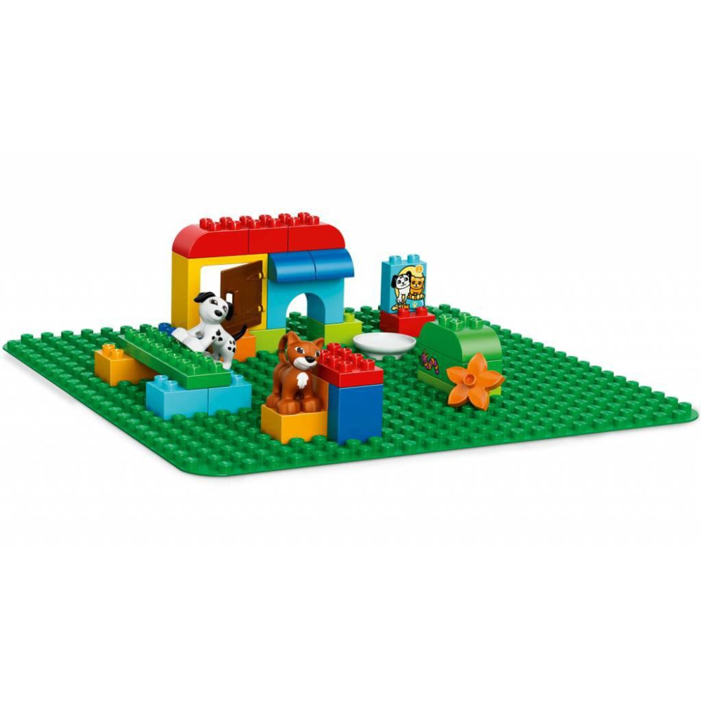【樂GO】 LEGO 樂高 2304 DUPLO 樂高大顆粒專用 得寶 綠色大底板 大顆粒積木 積木底板 全新 原廠正版-細節圖3