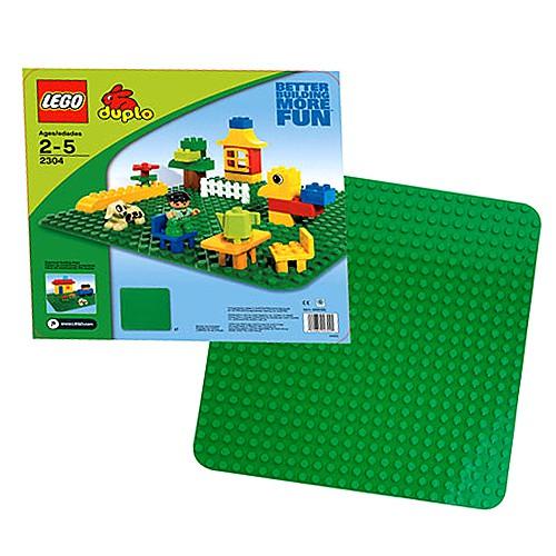 【樂GO】 LEGO 樂高 2304 DUPLO 樂高大顆粒專用 得寶 綠色大底板 大顆粒積木 積木底板 全新 原廠正版-細節圖4