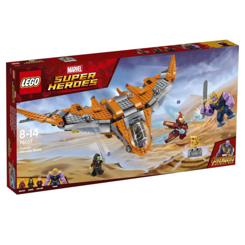 【樂GO】絕版樂高 LEGO 76107 薩諾斯無限之戰 超級英雄 復仇者聯盟 鋼鐵人 收藏 禮物 玩具 樂高正版全新