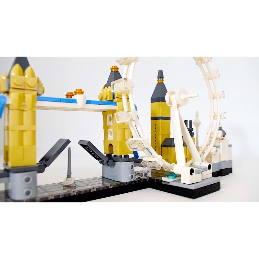 【樂GO】樂高 LEGO 21034 倫敦 建築 倫敦 倫敦鐵橋 建築 地標 世界建築 玩具 禮物 收藏 樂高正版全新-細節圖3