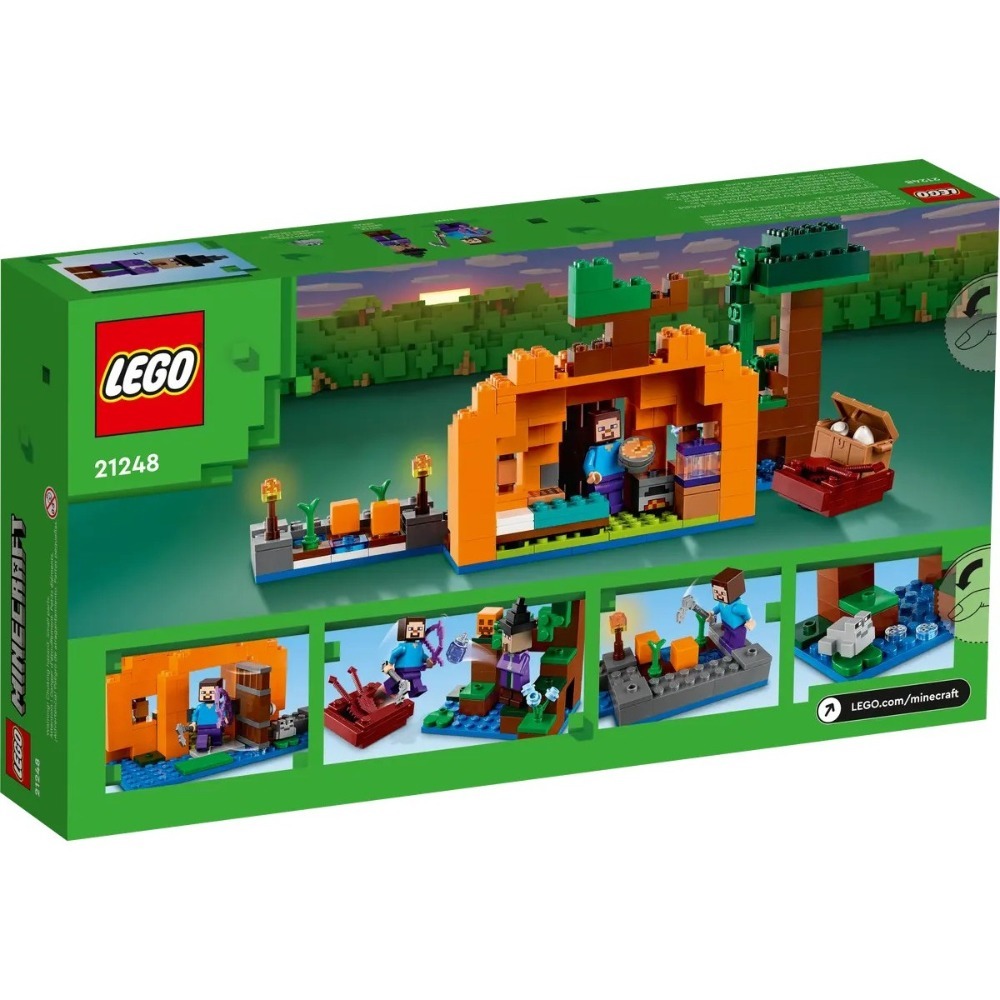【樂GO】 樂高 LEGO 21248 The Pumpkin Farm 麥塊 我的世界 玩具 禮物 樂高正版全新-細節圖2