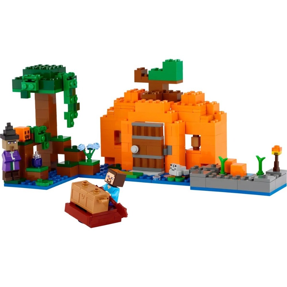 【樂GO】 樂高 LEGO 21248 The Pumpkin Farm 麥塊 我的世界 玩具 禮物 樂高正版全新-細節圖3