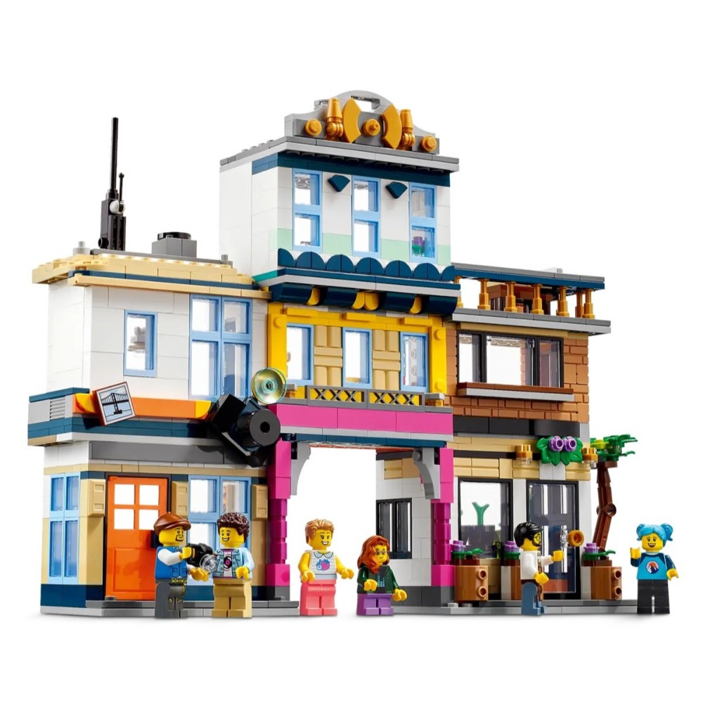 【樂GO】 樂高 LEGO 31141 市中心大街 Creator 三合一 玩具 積木 禮物 生日禮物 樂高正版全新-細節圖5