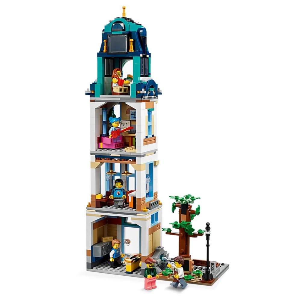 【樂GO】 樂高 LEGO 31141 市中心大街 Creator 三合一 玩具 積木 禮物 生日禮物 樂高正版全新-細節圖8