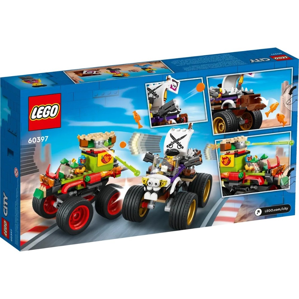 【樂GO】 樂高 LEGO 60397 怪獸卡車大賽 City 玩具 禮物 生日禮物 積木 樂高正版全新-細節圖2