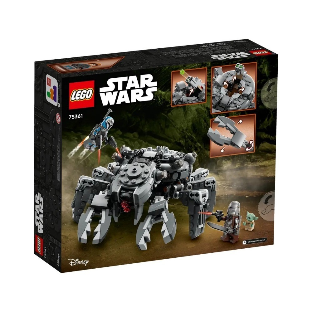 【樂GO】 樂高 LEGO 75361 Spider Tank SW 星際大戰 星戰 玩具 禮物 樂高正版全新-細節圖2