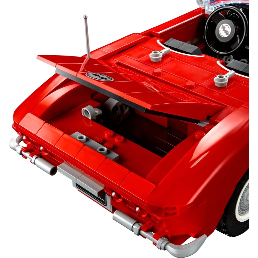 【樂GO】樂高 LEGO 10321 雪佛蘭 科爾維特 敞篷跑車 模型 車子 復古 跑車 擺飾 積木 樂高正版全新-細節圖4